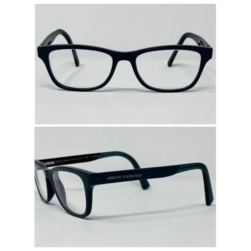 Armani Exchange AX3030 8188 Navy Blue Eyeglass Frames 52-16-140